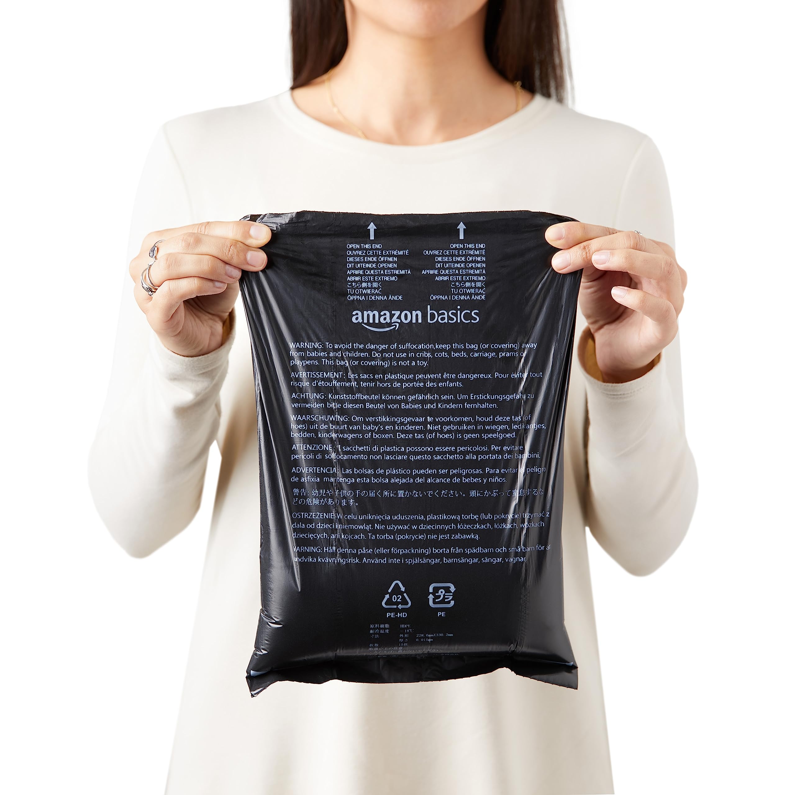 Amazon Basics bolsas caca para perros sin fragancia, manteniendo neutral el olor.