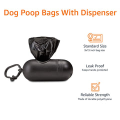 Bolsas sin fragancia de Amazon Basics para paseos neutros.