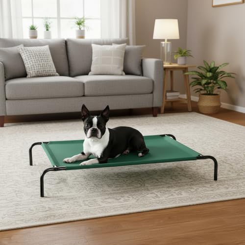 Ideal para perros grandes, cama resistente para uso diario.