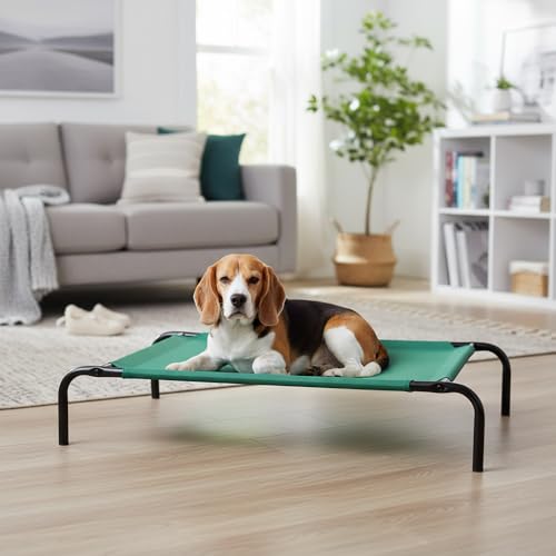 Amazon Basics diseño elevable que favorece el flujo de aire.