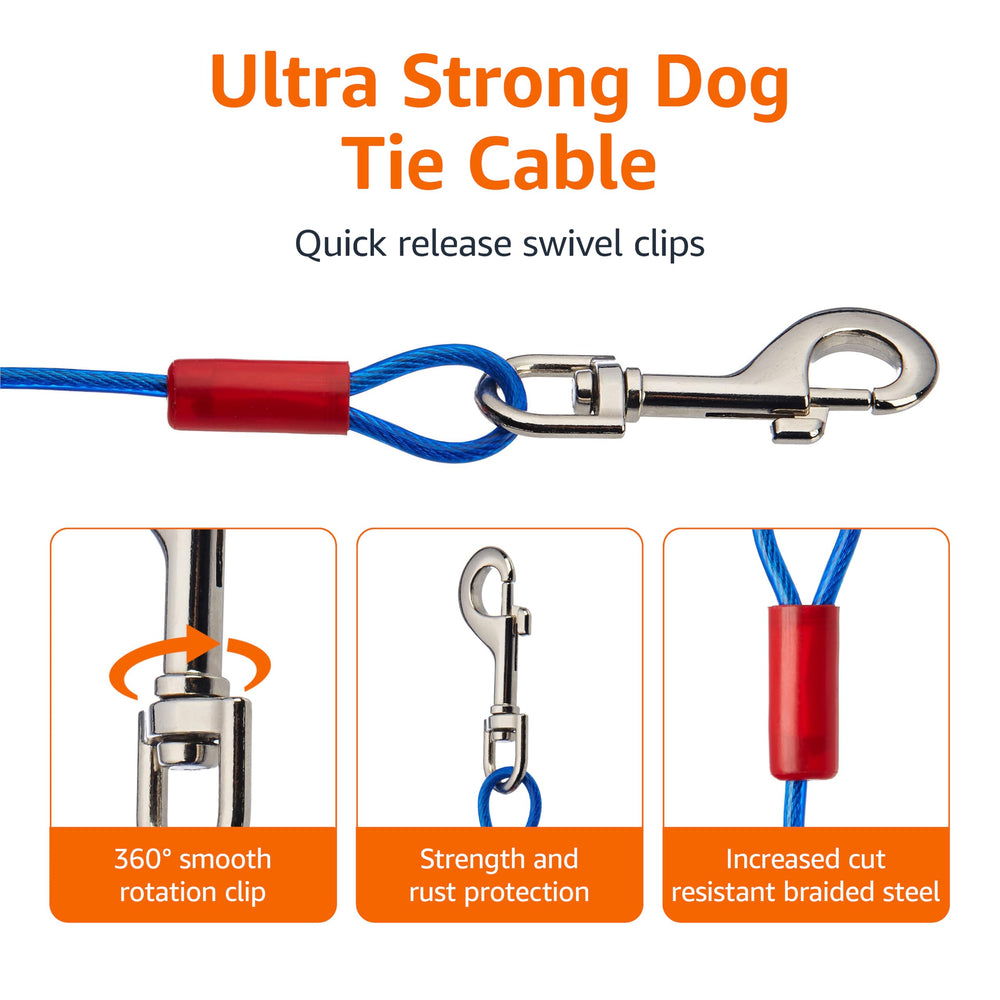 Amazon Basics clips metálicos duraderos para conexiones rápidas y seguras.