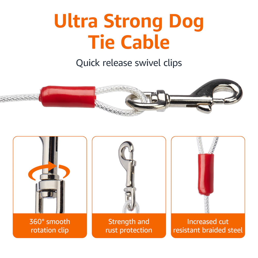 Amazon Basics clips metalicos para conexiones rapidas.