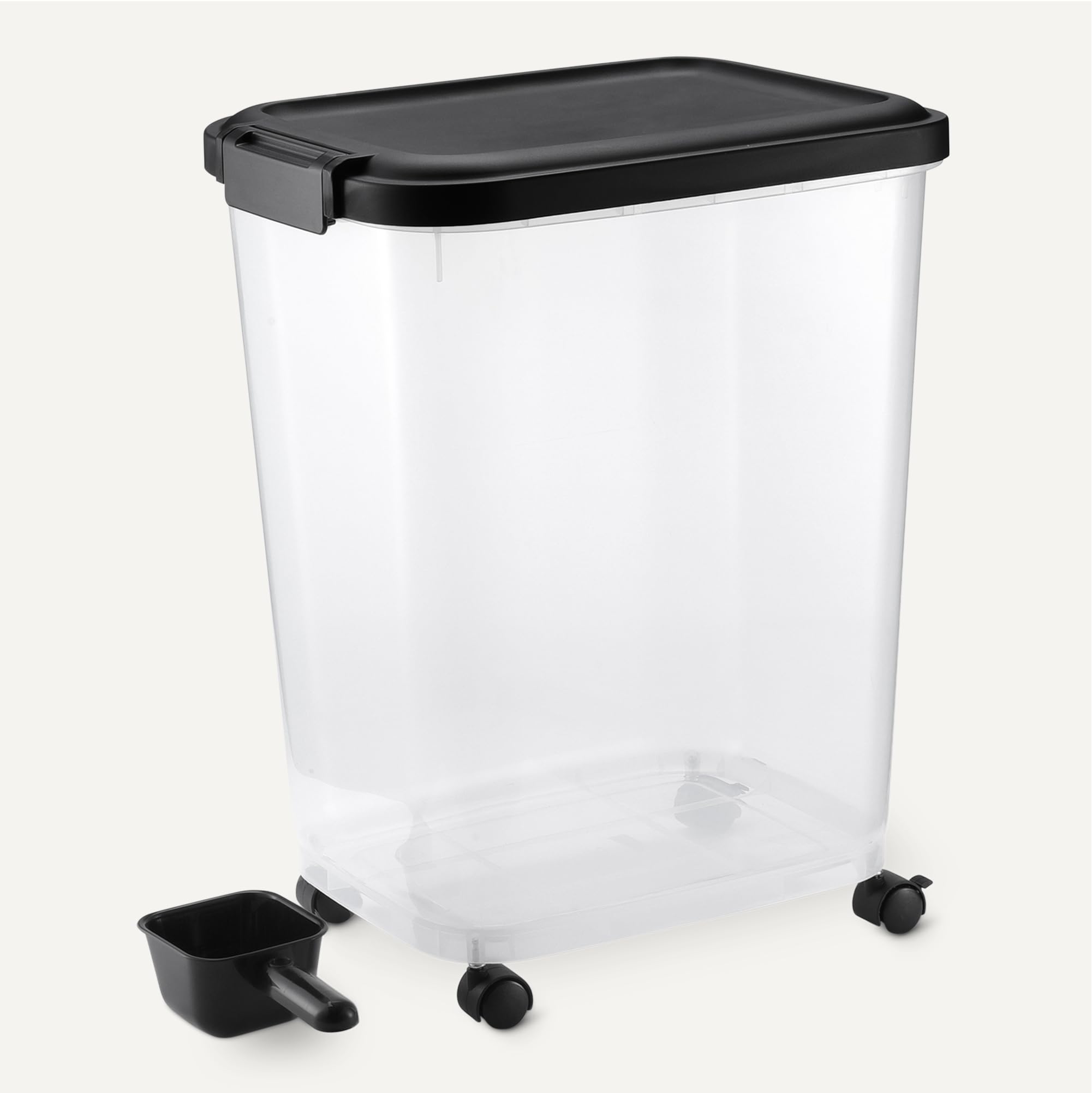 Amazon Basics Contenedor con pala desmontable para servir porciones sin desorden