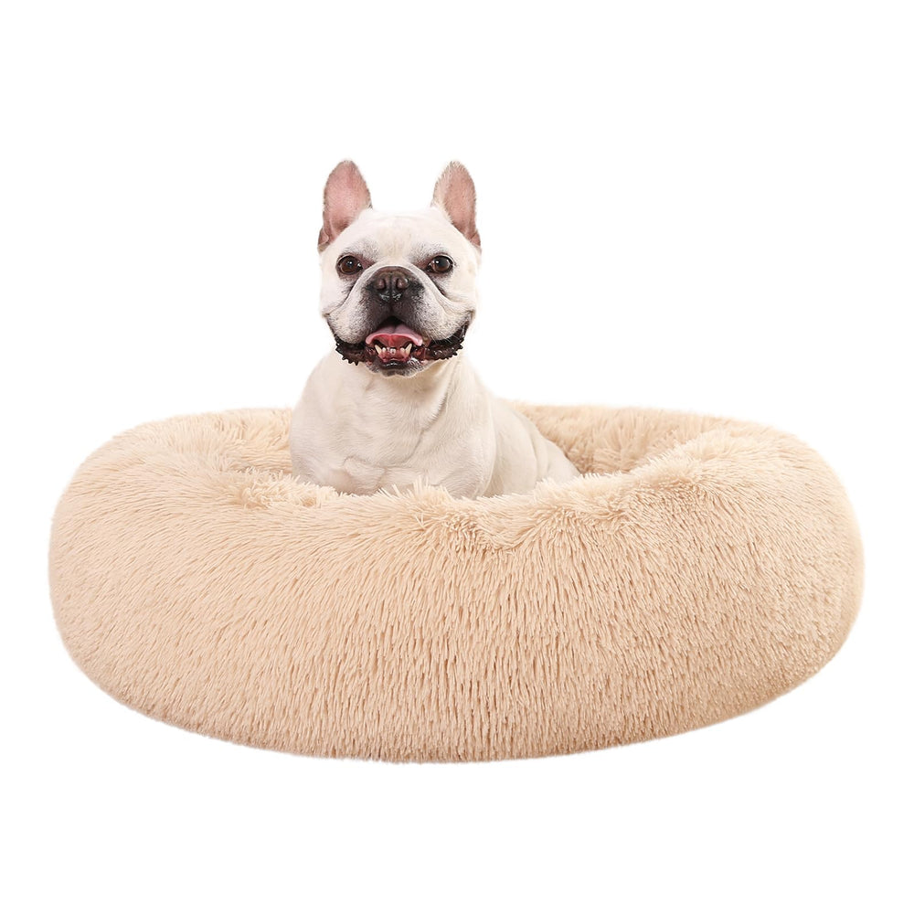 Dimensiones 91 cm por 91 cm para perros de tamaño mediano a grande.