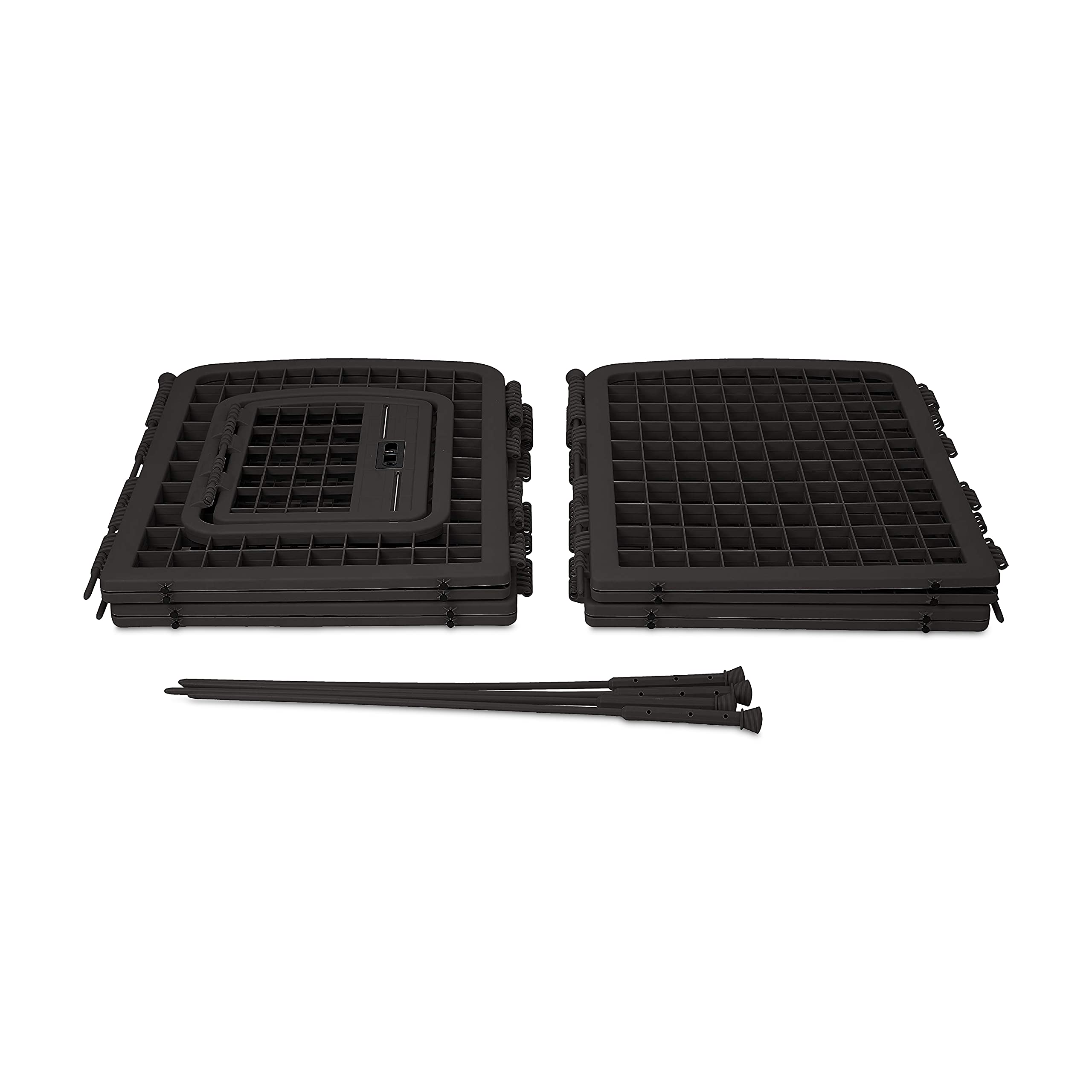 Ensambla fácilmente la jaula con paneles sin herramientas, Amazon Basics.