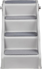 Amazon Basics escalera para mascotas facilita subir a sofá, cama o coche