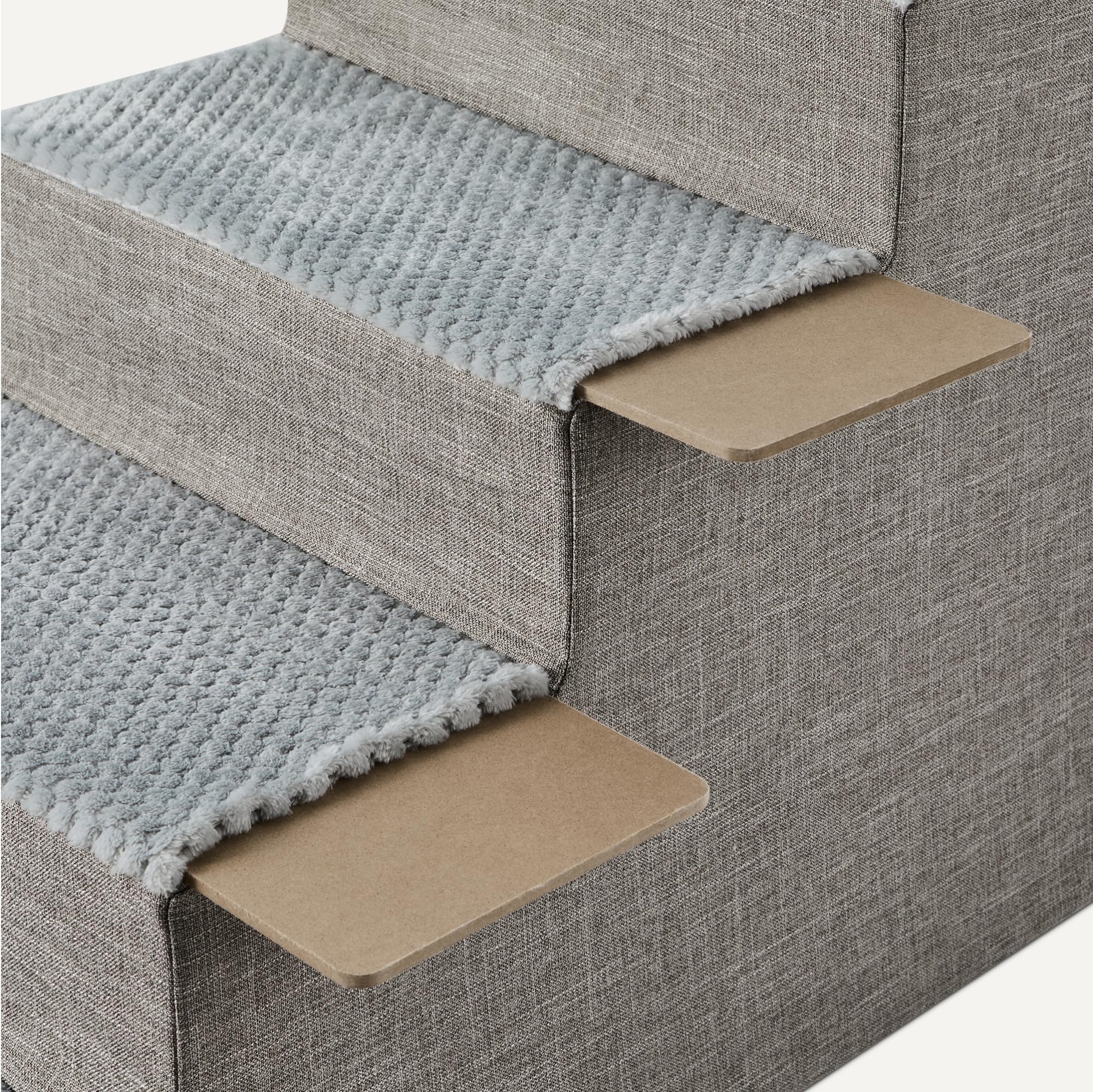 Funda desmontable y lavable facilita la limpieza de la escalera.