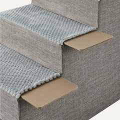Funda desmontable y lavable facilita la limpieza de la escalera.