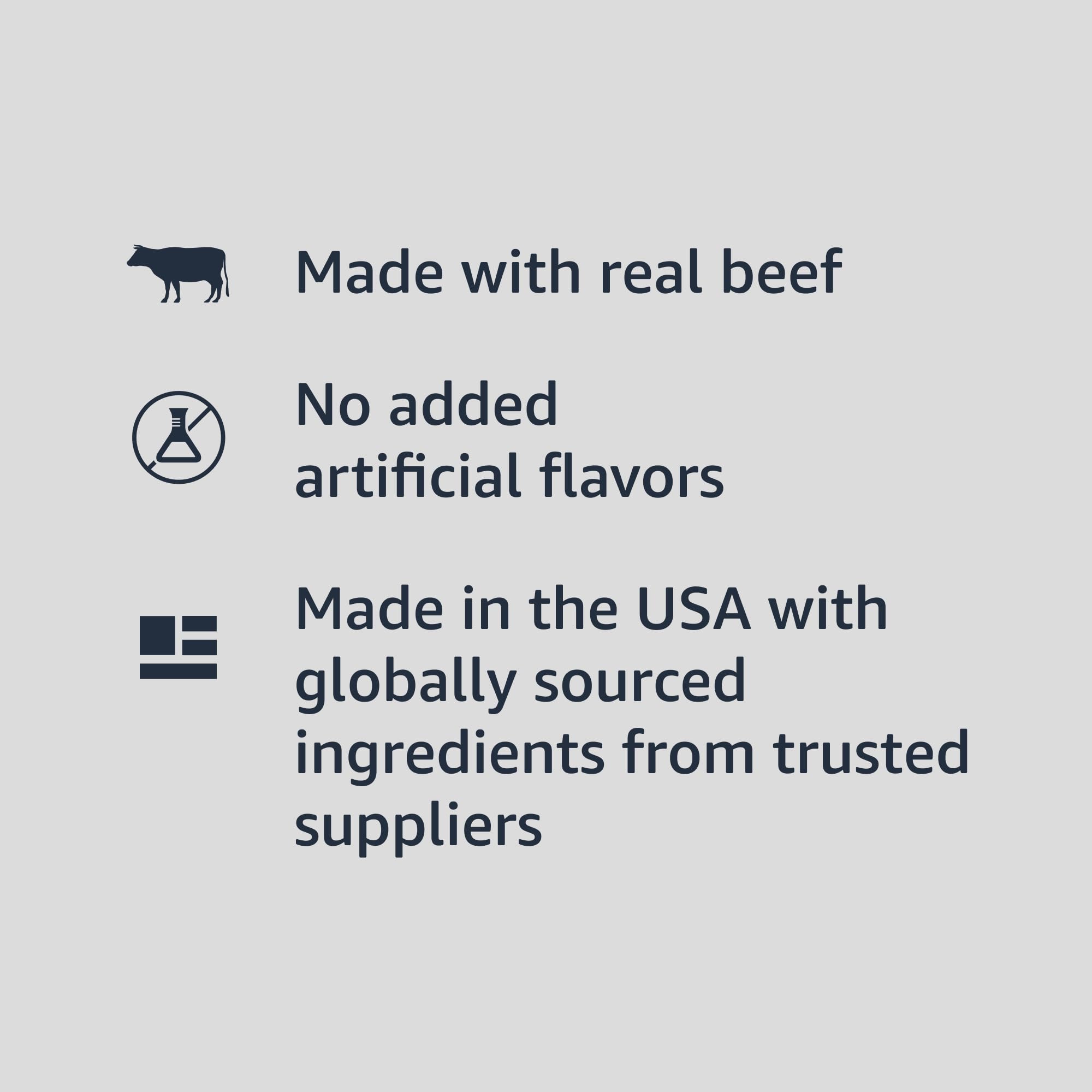 Amazon Basics ingredientes naturales para perros, opción balanceada.