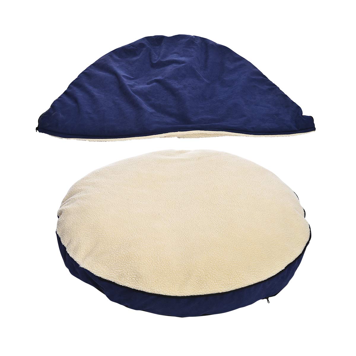 Interior sherpa suave de Amazon Basics para mayor calidez.