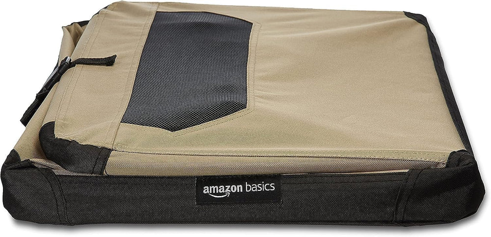 Amazon Basics jaula con dimensiones de 26 x 18 x 18 pulgadas para razas pequeñas