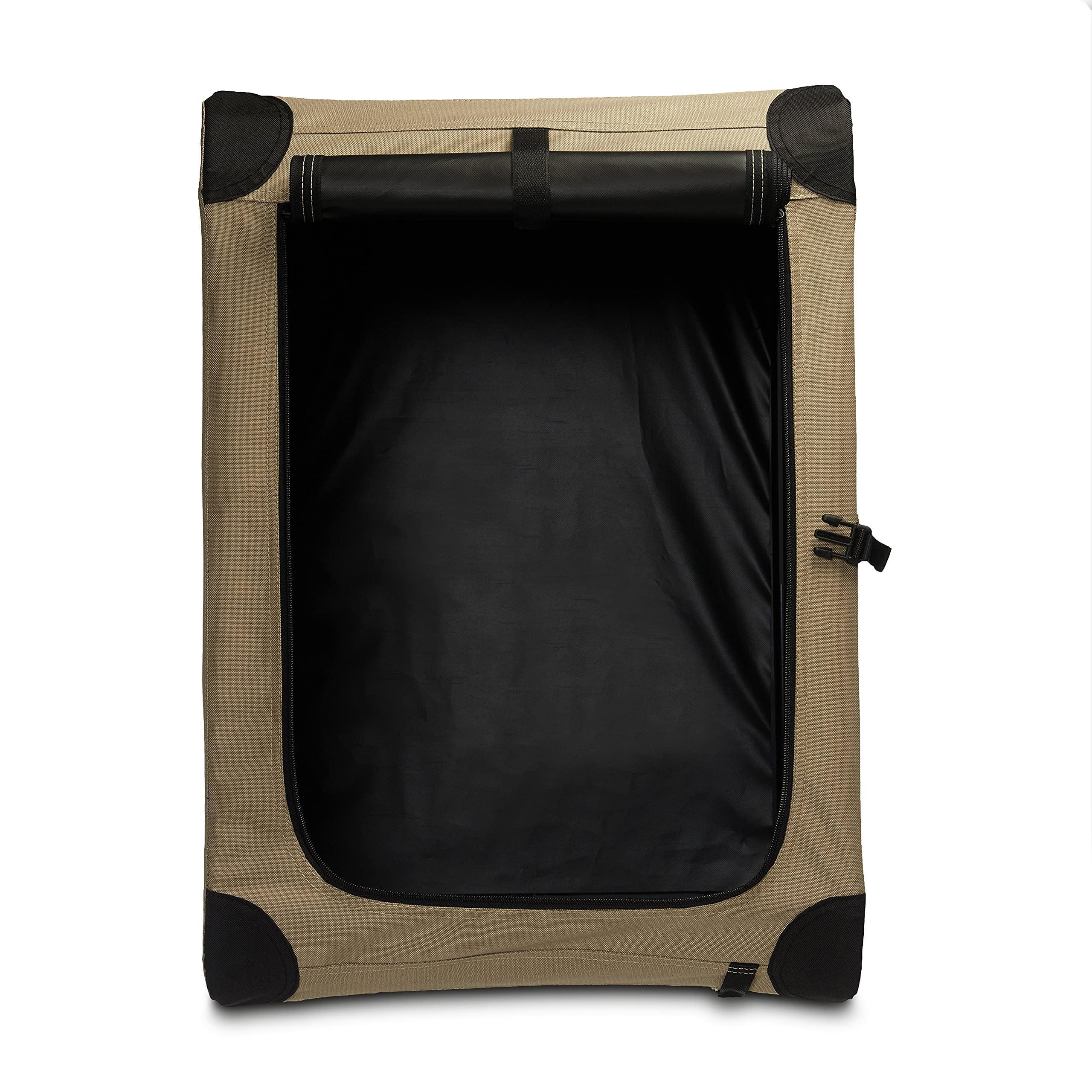 Amazon Basics jaula con ventilación de malla en los cuatro lados para flujo de aire