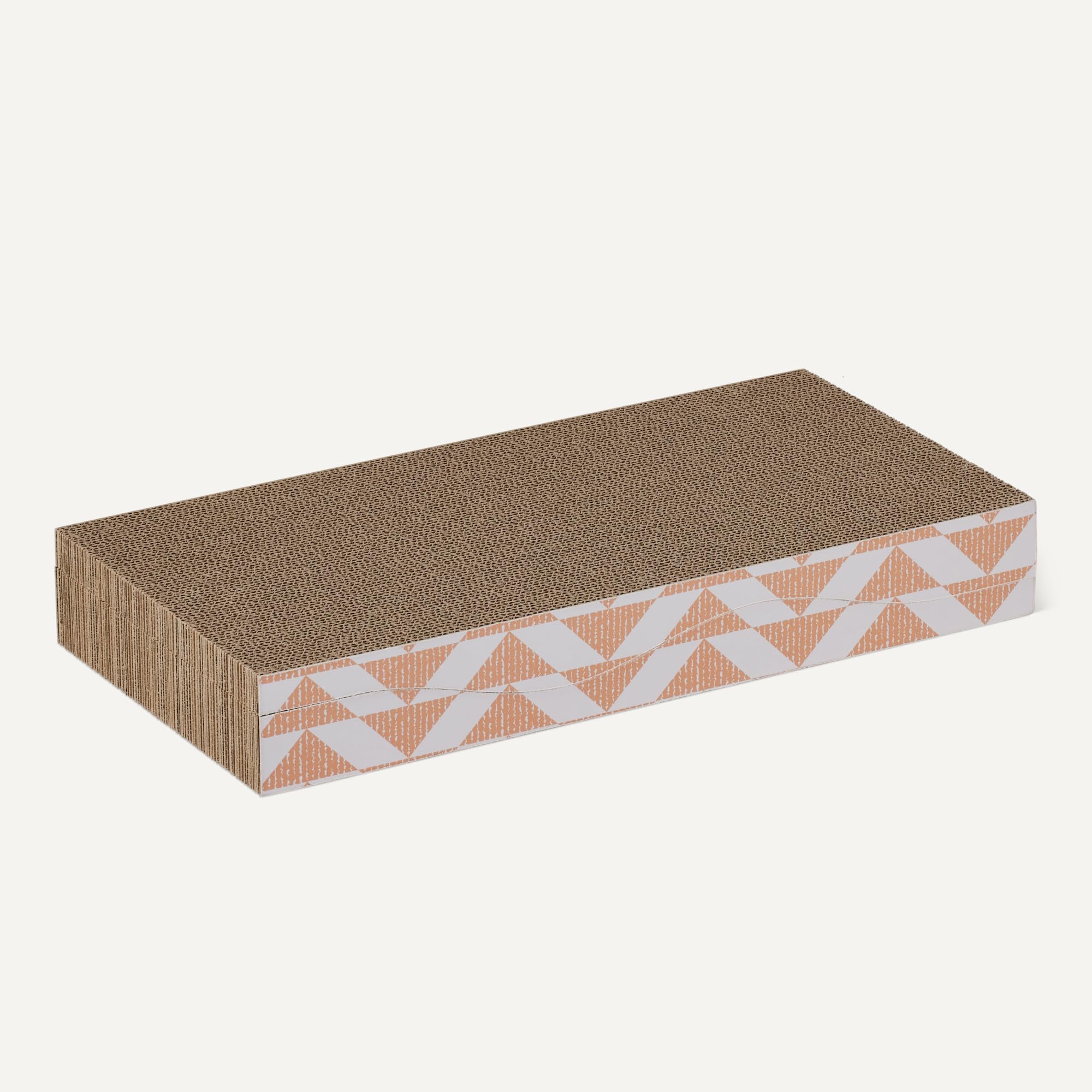 Amazon Basics rascador curvo para gatos de todas las edades, favorece estiramiento
