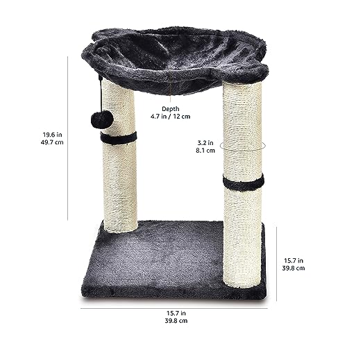 Amazon Basics postes rasca para gatos, ayuda a afilar uñas y proteger mobiliario.