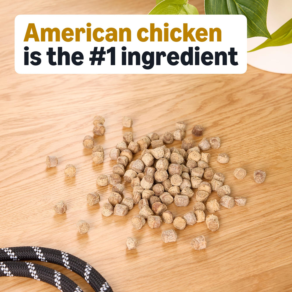 Producto de entrenamiento con pollo de Amazon Basics, trozo pequeño y sabroso