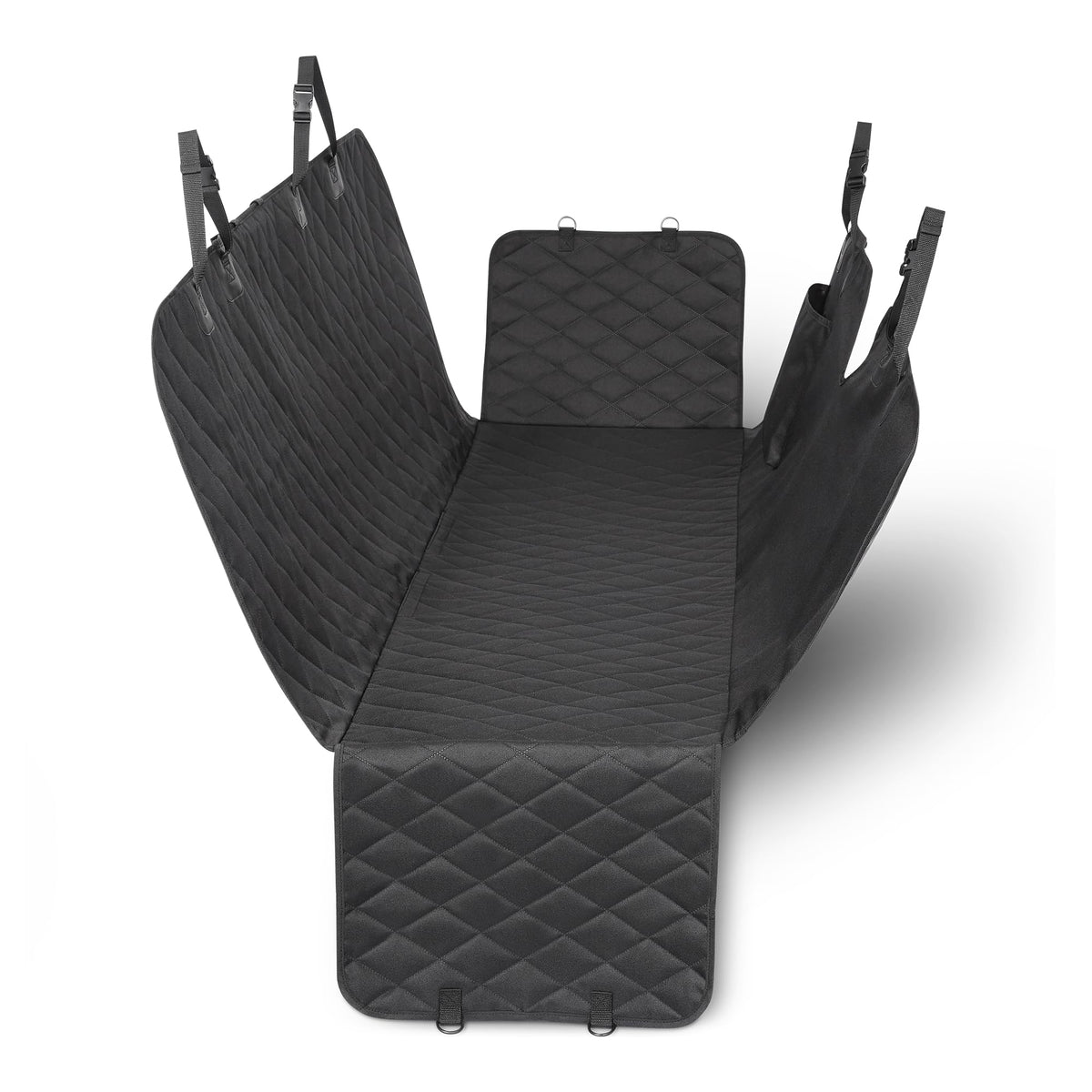 Amazon Basics protector de asiento para perros mantiene limpio el interior del coche.