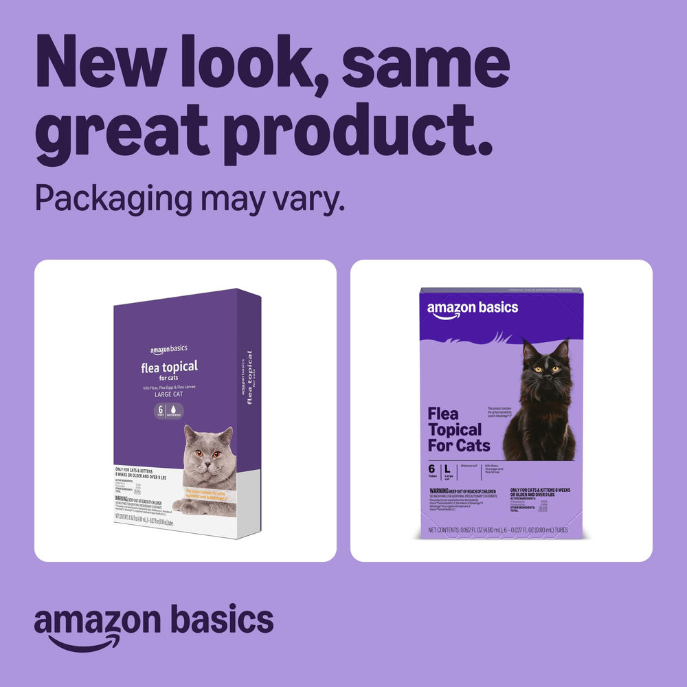 Amazon Basics pulgas eliminadas en 12 horas: alivio rápido para tu gato.