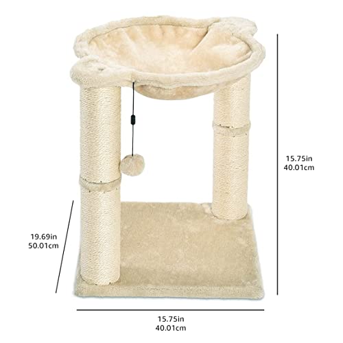 Amazon Basics textura de yute natural para arañar.