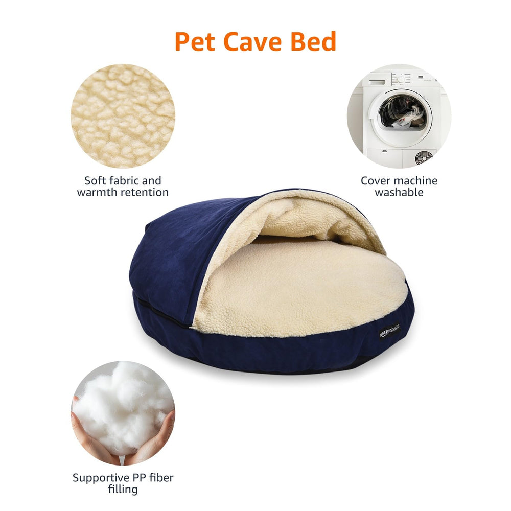 Funda de cueva desmontable AmazonBasics facilita la limpieza.