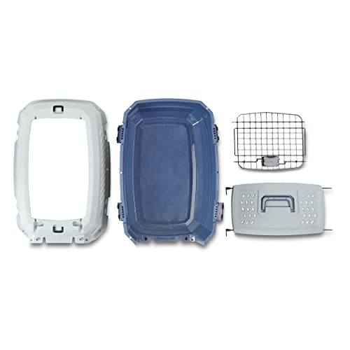 Amazon Basics transportín con asa superior – transporte cómodo y estable.