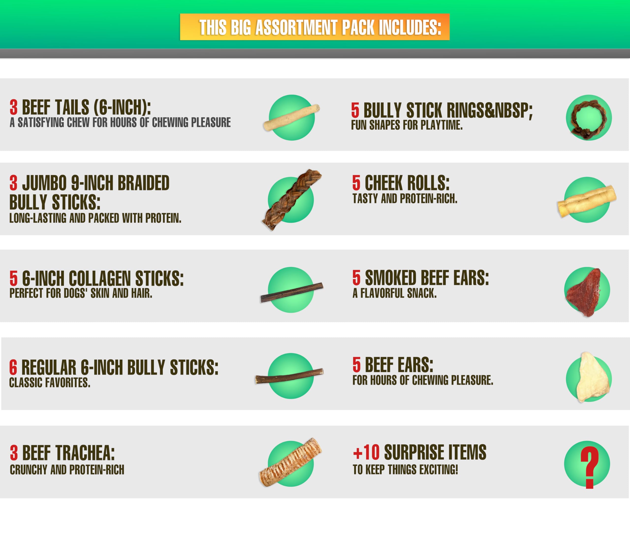 American Dog Treat Company palitos de res, masticables y duraderos para sesiones de juego