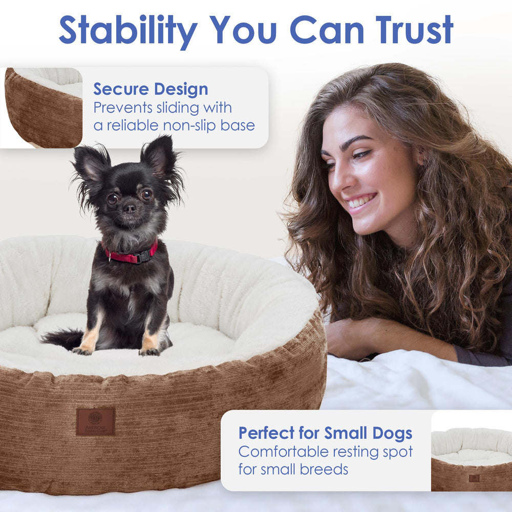 American Kennel Club Cama Mason base antideslizante para suelos lisos