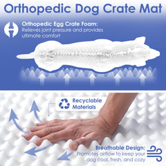 American Kennel Club: cobertura lavable y antideslizante para mayor limpieza y seguridad.