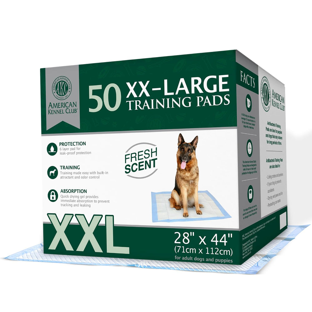 American Kennel Club pads: superficie amplia para entrenamiento eficiente y cómodo.