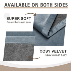Ameritex cobertor textura terciopelo suave, sensación lujosa para ti y tu mascota.
