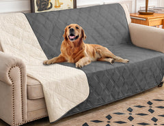Ameritex cobertura impermeable para cama de perro, protege contra manchas y humedad.
