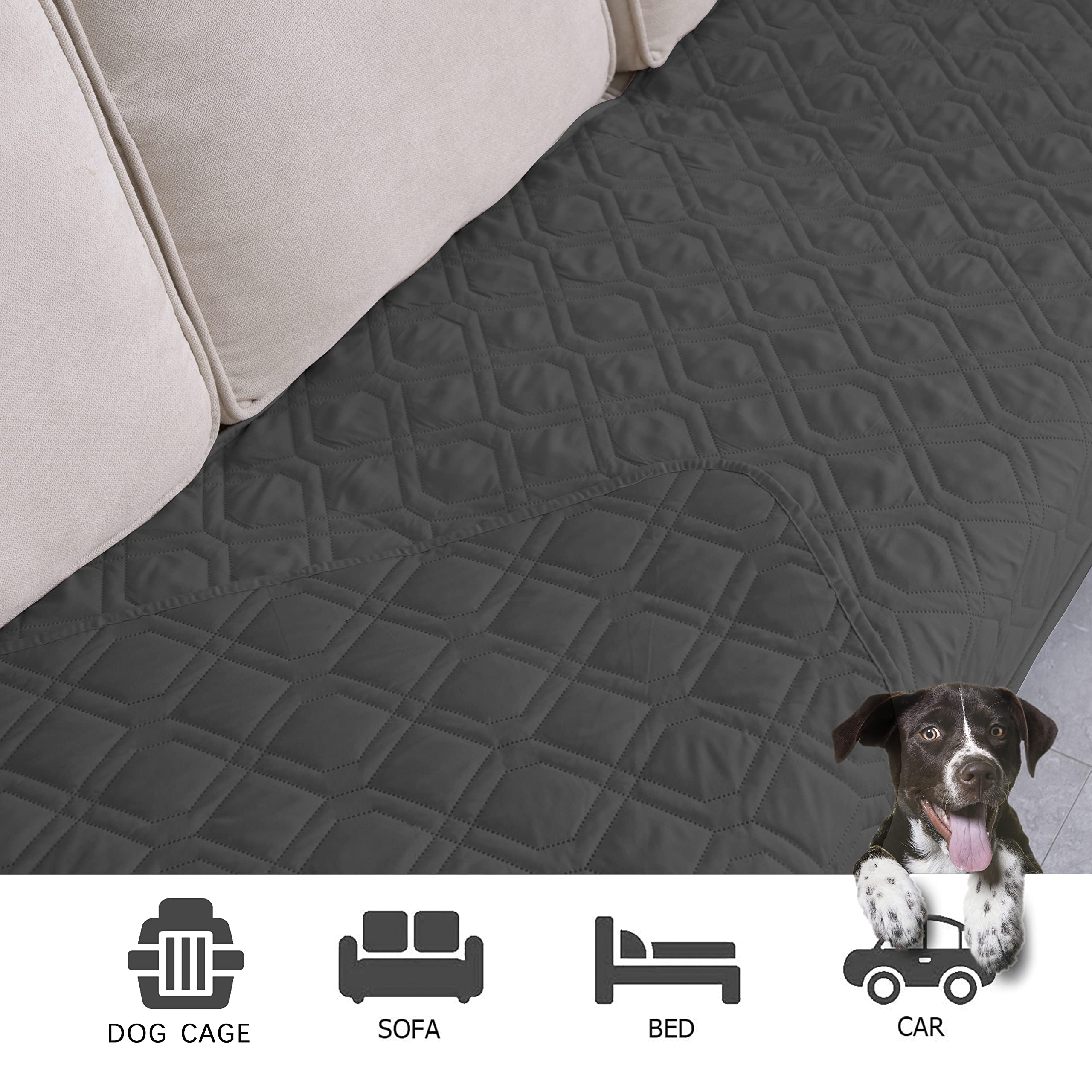 Ameritex cubierta lavable a máquina, fácil de limpiar tras accidentes