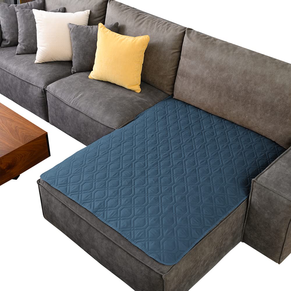 Ameritex cobija impermeable para perros, vista frontal, protege muebles contra polvo y manchas.