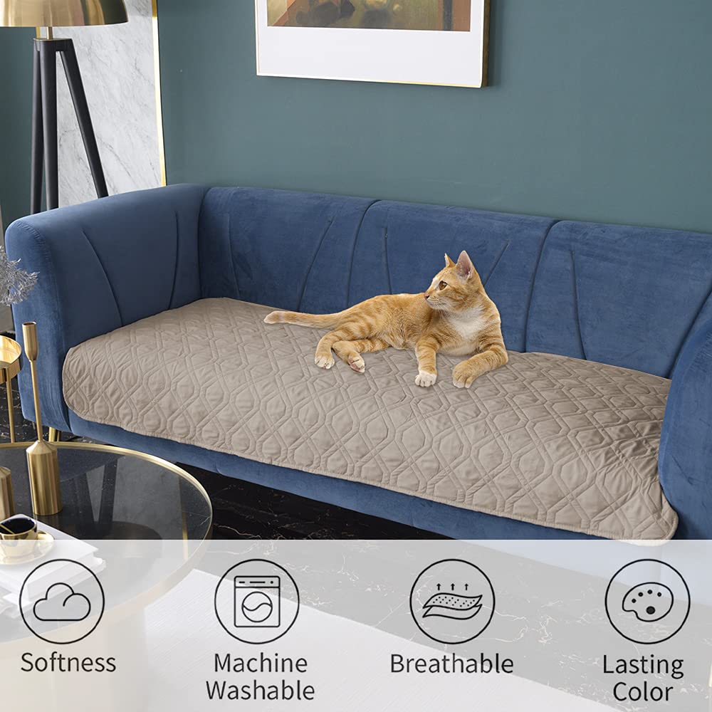 Funda reversible Ameritex, dos tonos para muebles.