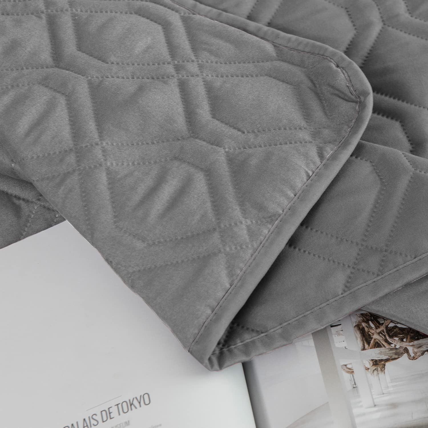 Ameritex manta reversible para cama de mascotas, suave y absorbente.