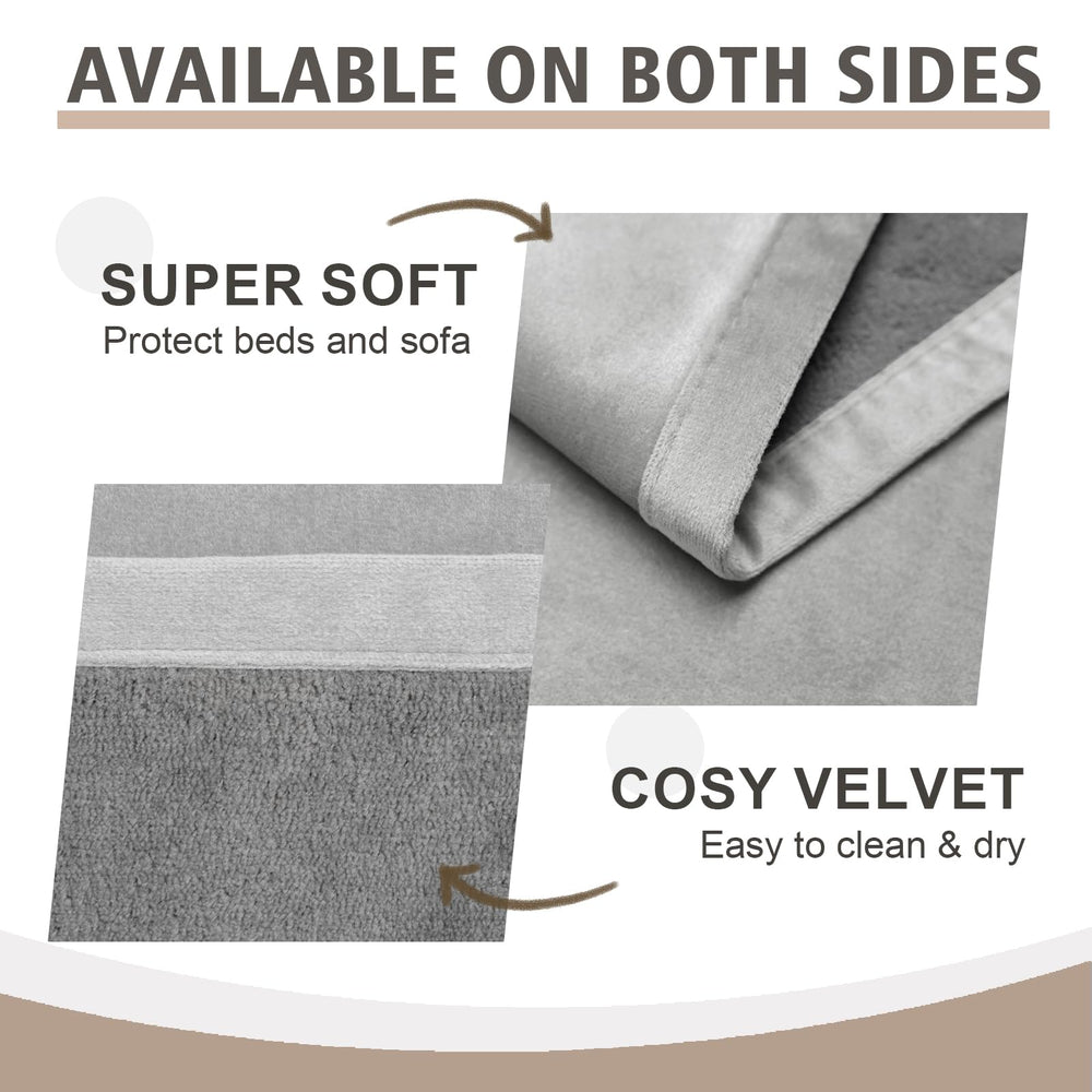 Ameritex manta tacto minky velvet brinda suavidad premium.