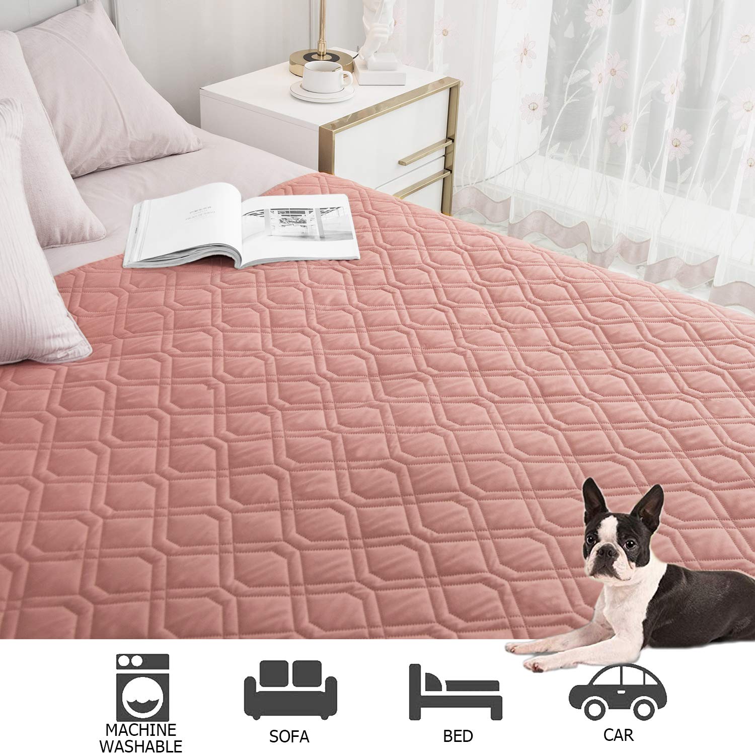 Ameritex protección para sillón, ideal para mascotas activas.