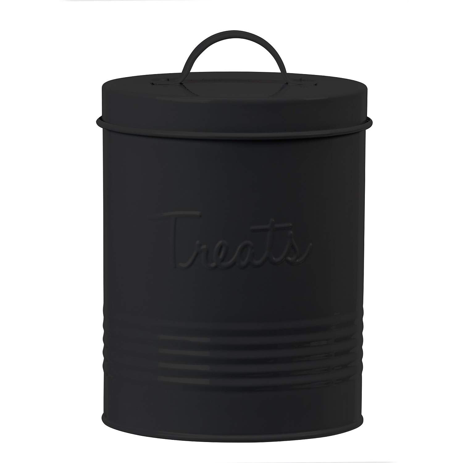 Amici Pet lata retro para golosinas, almacenamiento fresco y ordenado para tu mascota.