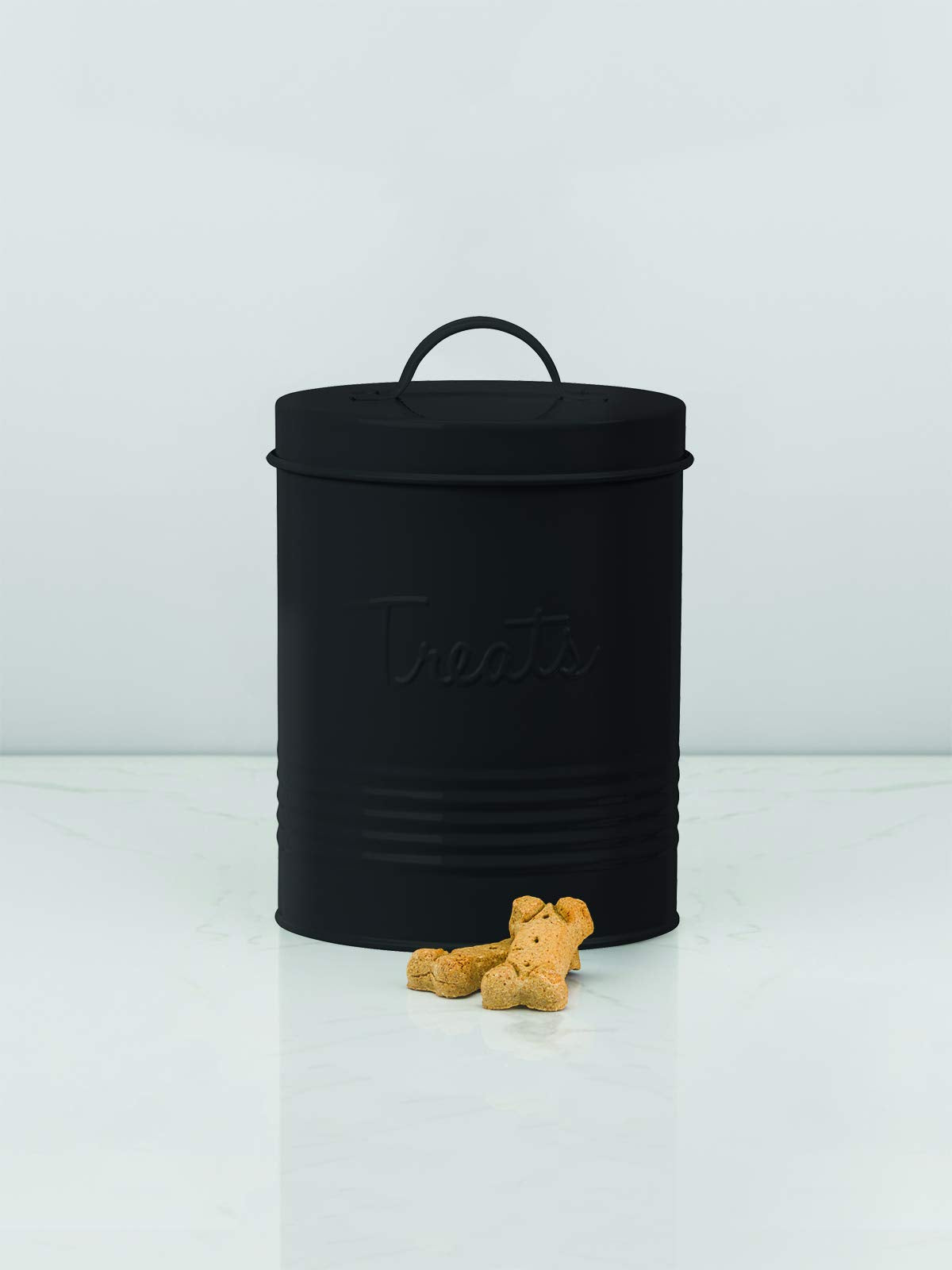 Amici Pet tapa hermética de ajuste, mantiene seco el alimento o golosinas de tu mascota.