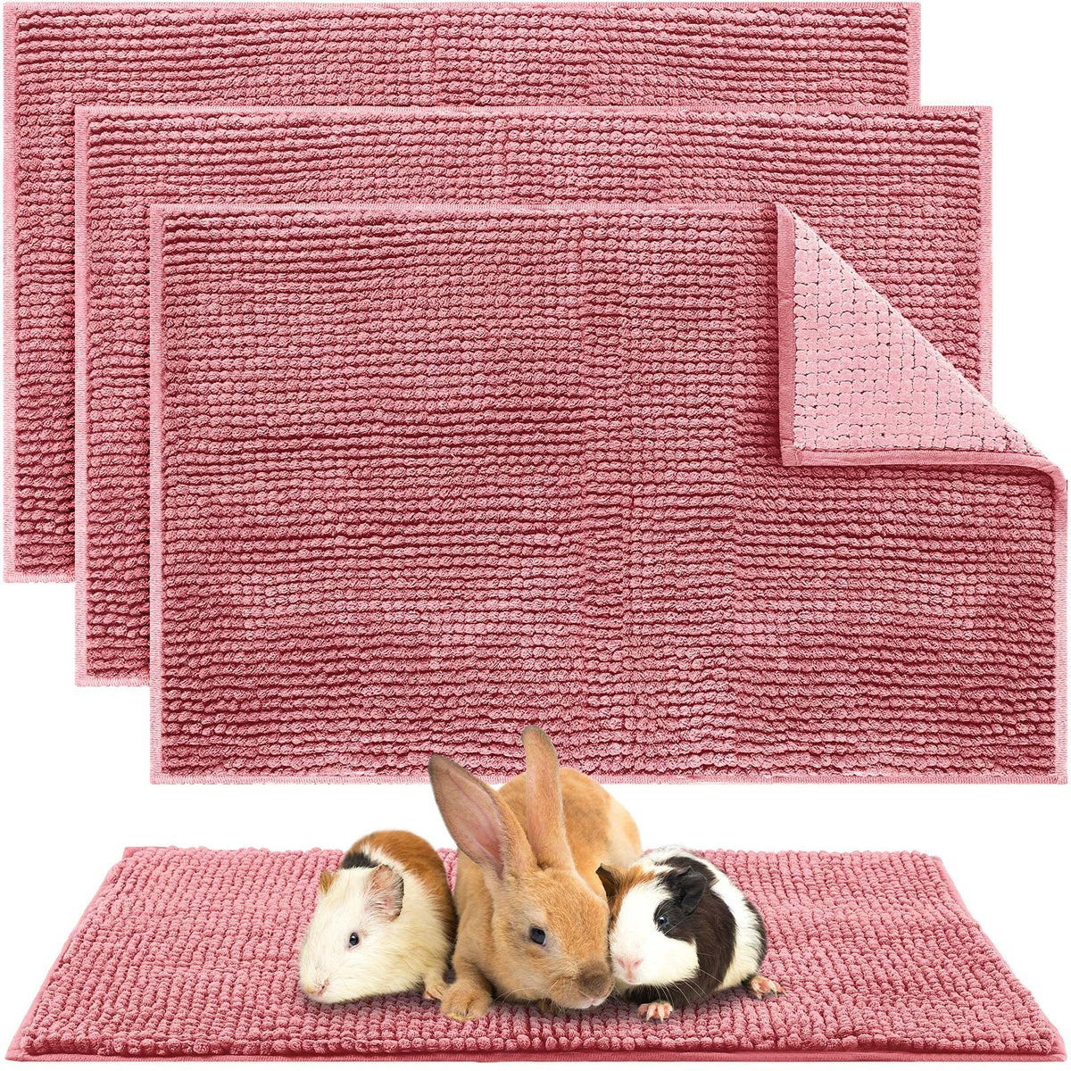 Amylove base para jaula de cobaya rosa, 16x24, facilita limpieza diaria
