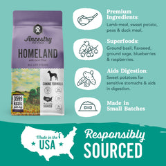 Ancestry Homeland: batata dulce para energía constante en todas las etapas.
