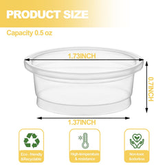 ANCKNE taza plástica transparente para gecko crestado, visible para supervisar la comida