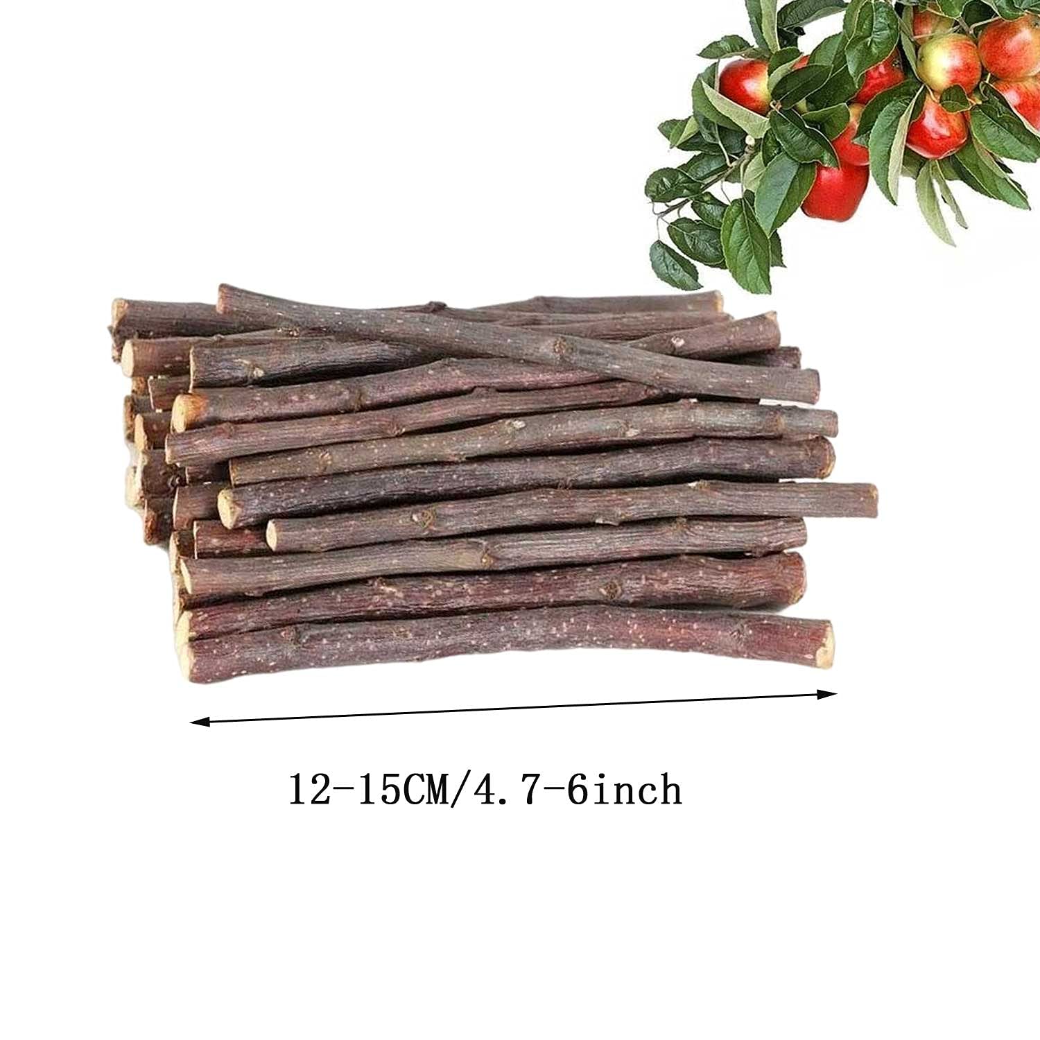 ANDES palitos manzana 300g, textura natural para masticar.