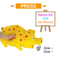 Andiker Juguete para perro con sonido oranks, diversión interactiva para perros activos.