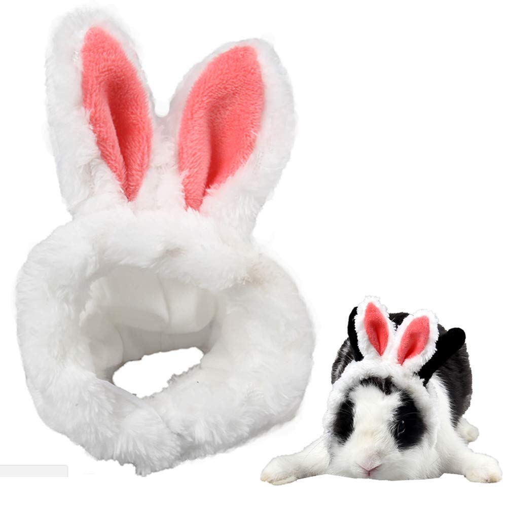 ANIAC disfraz conejo peluche orejas rosa, ideal para fotos adorables