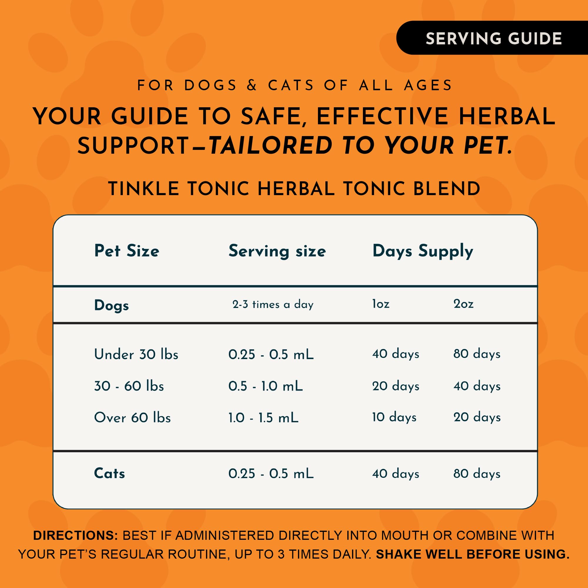 Animal Essentials Tinkle Tonic diente de león, apoyo a funciones renales de forma natural.