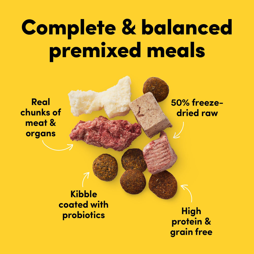 Animals Like Us RawMix50 hecho en EE. UU. con ingredientes de calidad