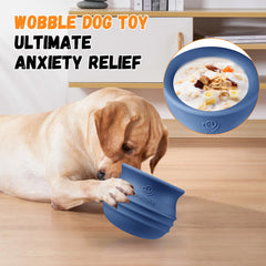 Animire Juguete para perros con yogur congelado, sesión de lamido prolongada.