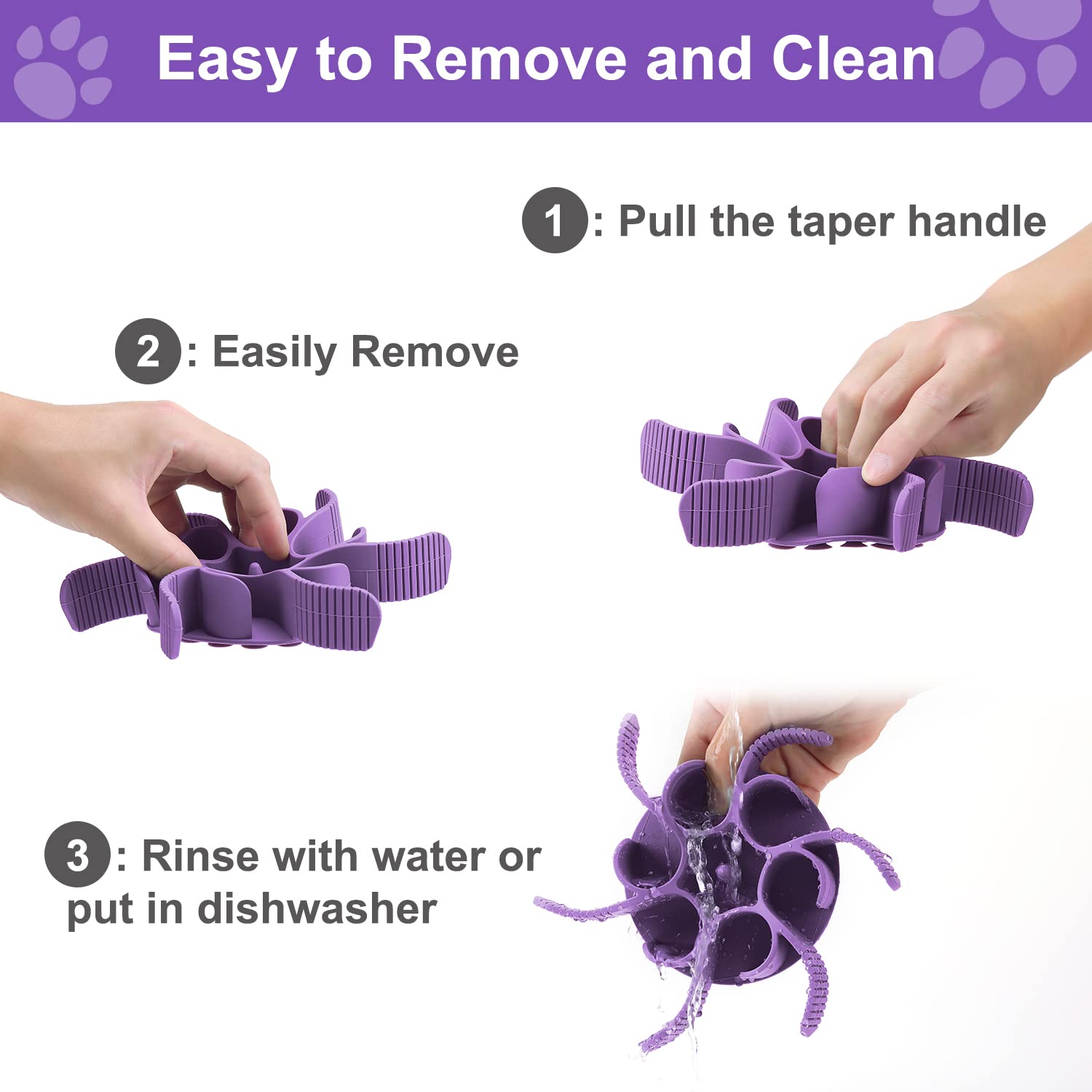 Anipaw apto para lavavajillas, limpieza rápida y sencilla