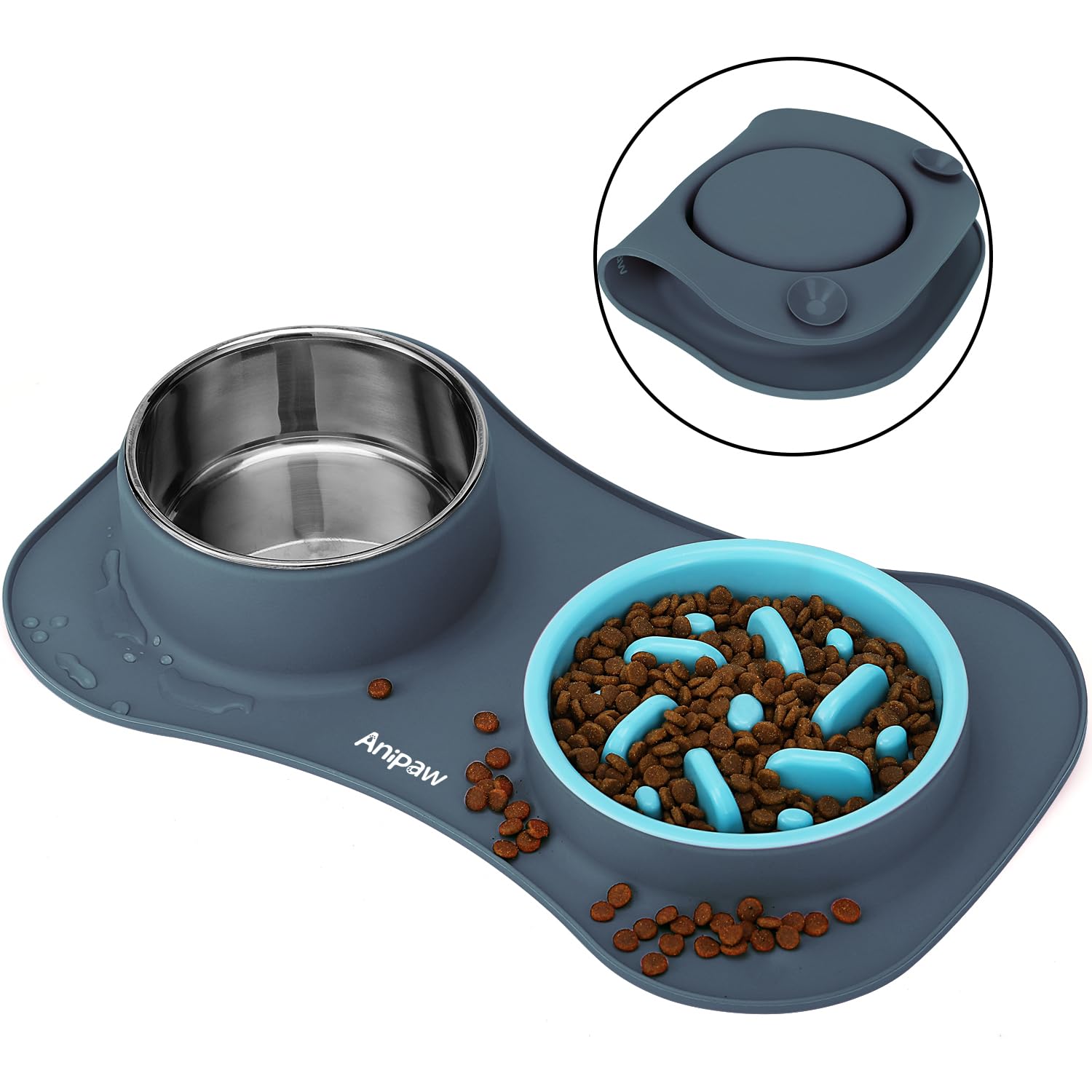 Anipaw diseño portátil y compacto ideal para viajes con mascotas.