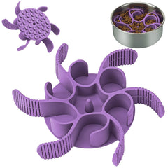 Anipaw inserto espiral lento para tazones de perros en silicona que fomenta comer pausadamente